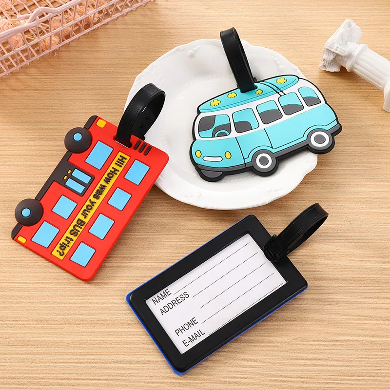 Cute Cartoon Cars PVC Silicone - огляд і ціна Travel Accessories Name