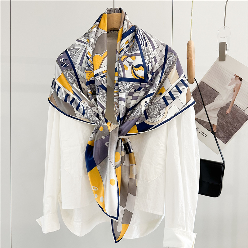 Silk Square Scarf Women Accura - огляд і ціна Travel Accessories Neck