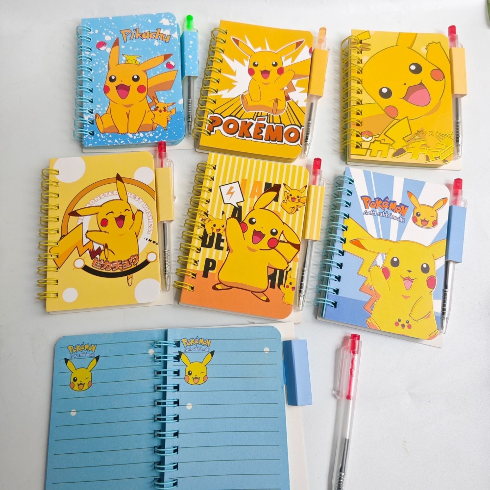 Kawaii Pokemon A7 Wirebound No - огляд і ціна Travel Notebook Journal