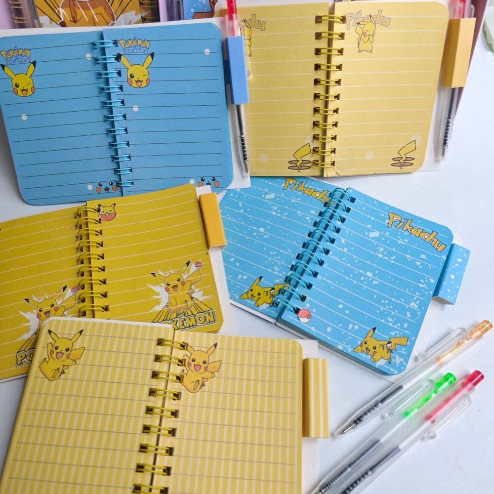 Kawaii Pokemon A7 Wirebound No - огляд і ціна Travel Notebook Journal