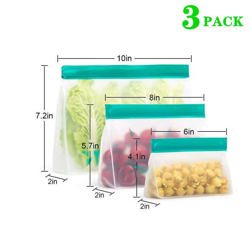 Reusable Food Storage Bag Upgr - огляд і ціна Reusable Zip Bag