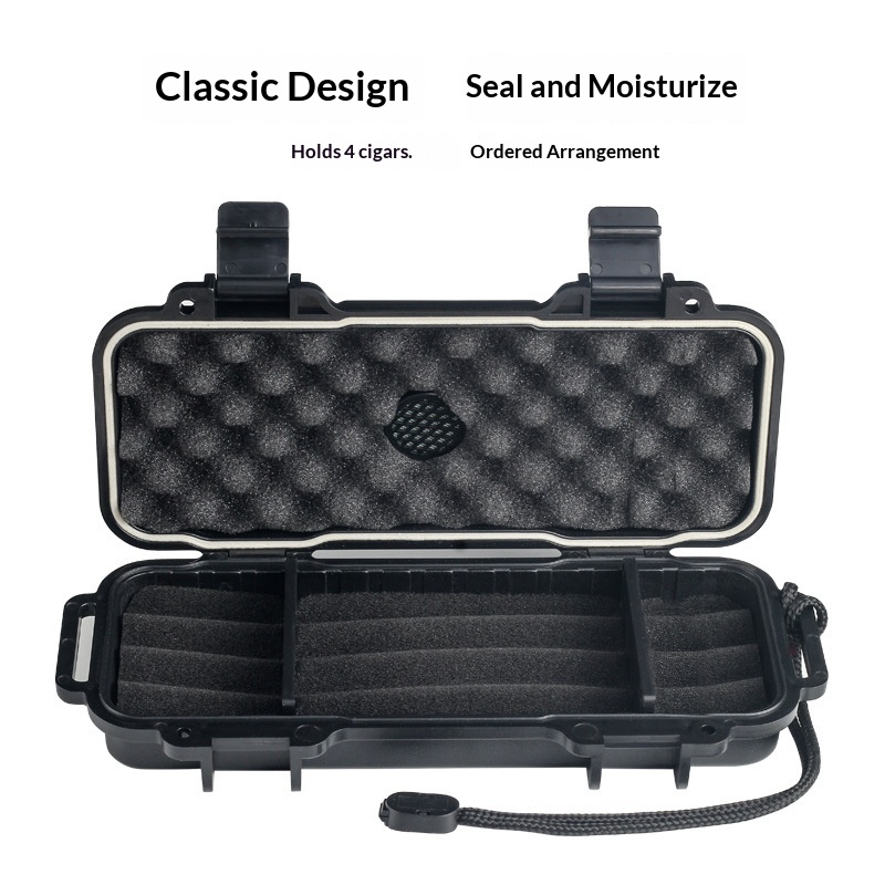 Portable Cigar Humidor With Hu - огляд і ціна Travel Accessories Gifts For Men