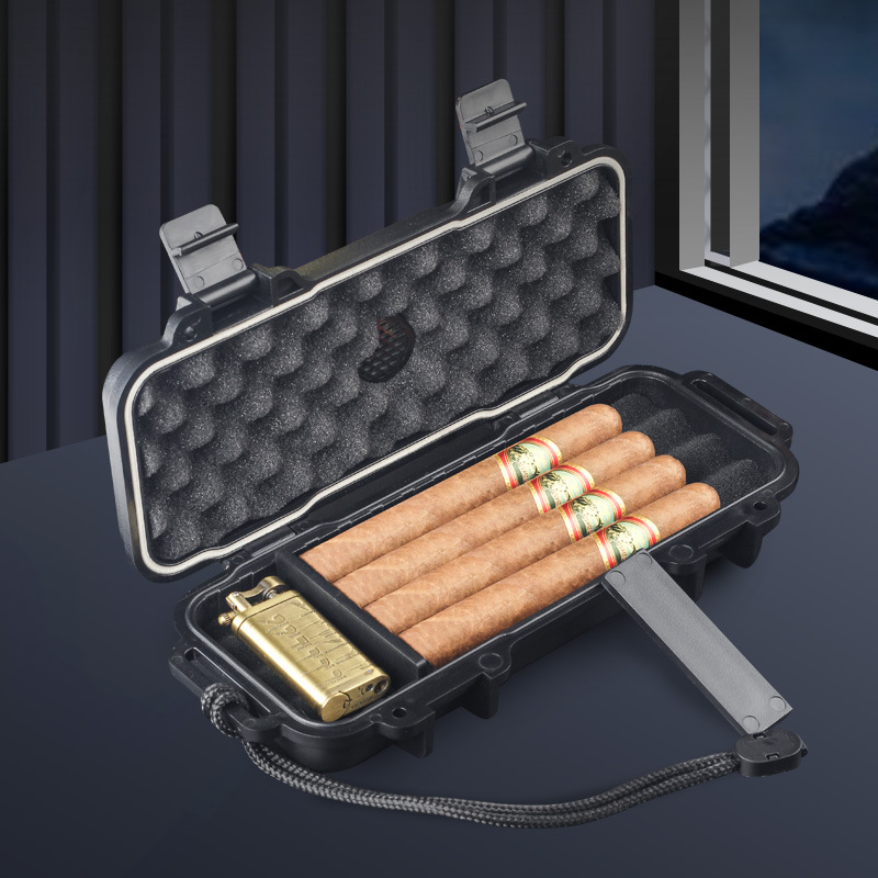 Portable Cigar Humidor With Hu - огляд і ціна Travel Accessories Gifts For Men