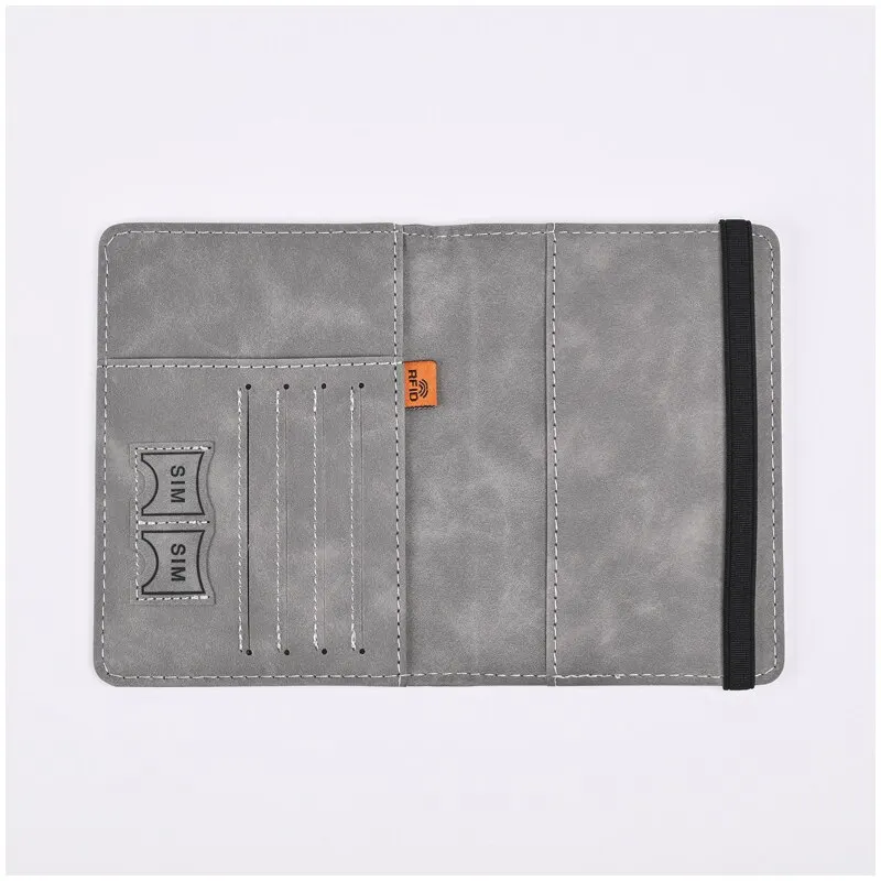 Men PU Leather Wallet Travel P - огляд і ціна Travel Accessories For Plane