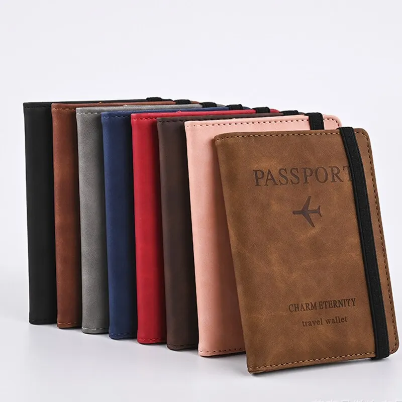Men PU Leather Wallet Travel P - огляд і ціна Travel Accessories For Plane