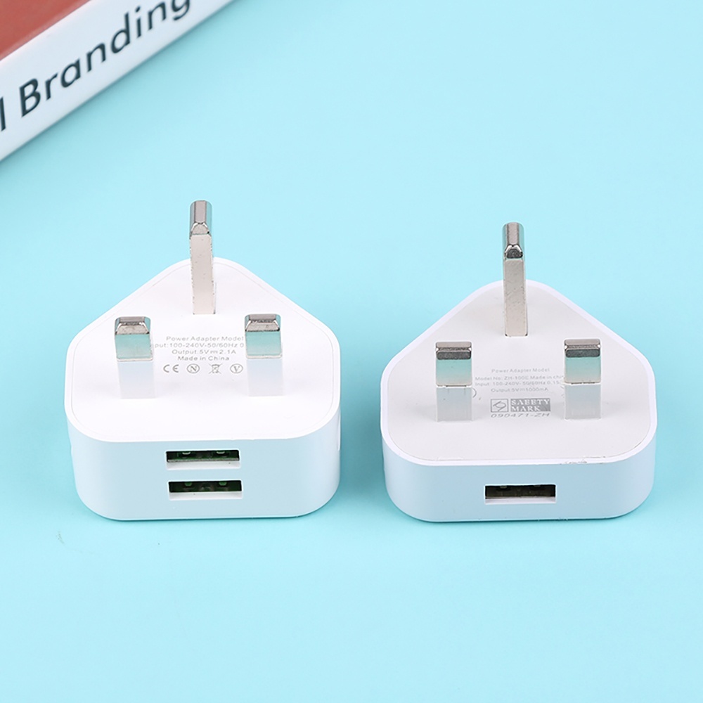 2in1 USB UK Plug 3 Pin Wall Ch - огляд і ціна Travel Accessories Uk